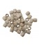 Natural Wood Barrel Beads 16 mm