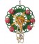 Vine Mat Holiday Wreath
