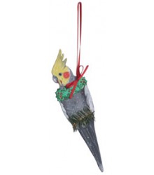 Hand Painted Cockatiel (Normal) Ornament