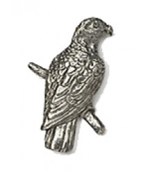 African Grey Pewter Pin