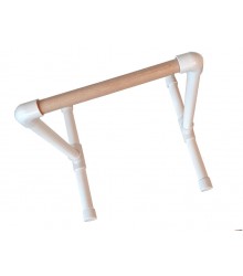 Basic Tabletop Stand with Textured Wood Medium