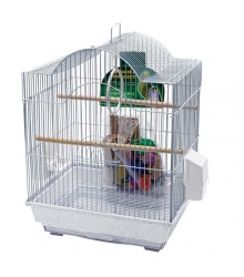 Arch-Style Cage - White